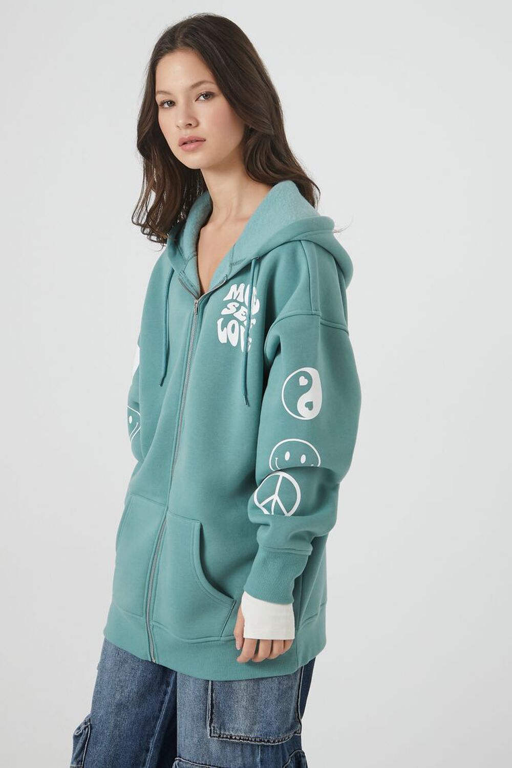 More Self Love Zip-Up Hoodie